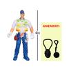 Figure d'Azione di Persone in Scala 1/18 Esploratore Cacciatore Soldato Modello Playset Giocattolo Personaggio Figure Flessibili Articolate Progettato Per Bambini Ragazzi Regalo