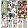 Funny Cute Cats Funda For OPPO Reno 8T 2Z 4Z 5Z 10 4 5 6 7 8 Lite OPPO Find X2 X3 Neo X6 Pro X5 Lite Case