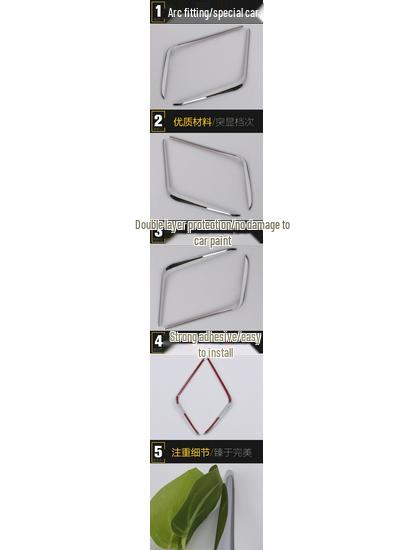 XT5 Speaker Box Trim & Electroplated Cover Decorative Patch for 16 Models