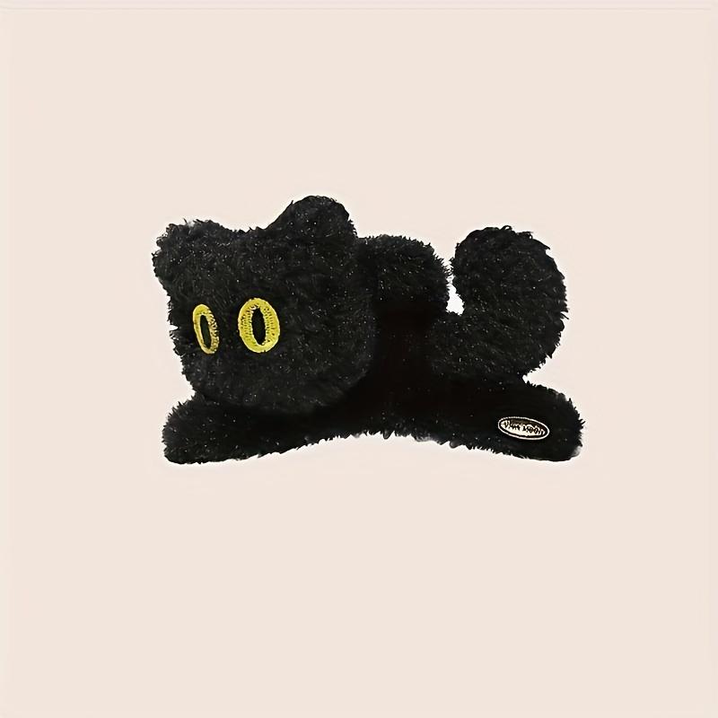 Autumn and Winter Fashion Plush Cat Claw Clip Cute Cartoon Women's Shark Clip Super Cute Ponytail Bun Clip