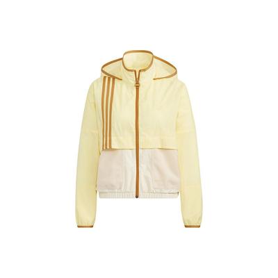 Neo Striped Casual Jacket Women Outerwear Yellow HN2329