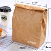 Package Reusable Food Hand Bags Tote Canvas Lunch Bag Waterproof Lunch Bag Kraft Paper Bags