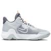 Nike Pantofi sport KD Trey 5 IX EP Pure Platinum Unisex Gri rece-gri total-portocaliu CW3402-011