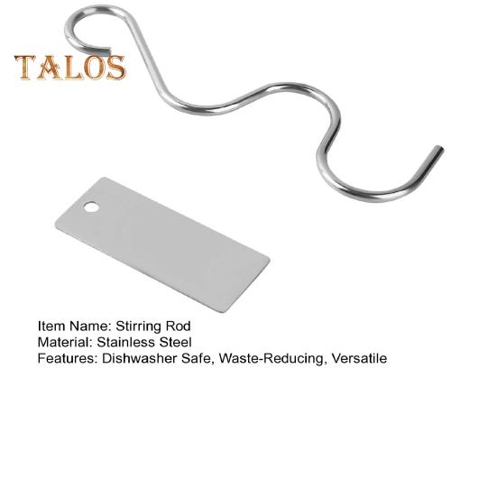 Nerezová míchací tyč na omáčky s klikou a škrabkou Nástroj na míchání másla pro míchání a roztírání arašídového mandlového másla
