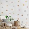 Flower Wall Stickers Bohemian Style Cute Daisy Decals Fashion Home Decor Flower Stickers For Bathrooms Kitchens Bedrooms Nursery