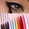 Eyeliner in gel opaco monocromatico, eyeliner morbido, liscio, dal colore intenso, impermeabile, a lunga tenuta, multifunzionale, eyeliner, trucco