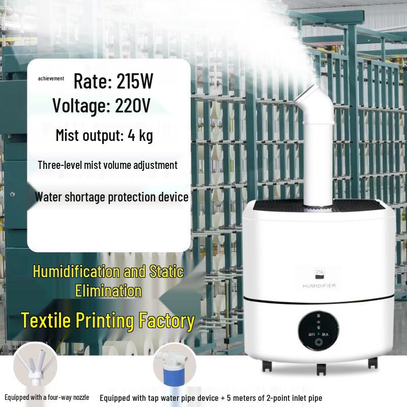 RSRDDY Large Mist Industrial Humidifier with Anti-static Spray