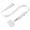 Adjustable Phone Lanyard Anti-Loss Polyester Crossbody Shoulder Strap with Tether Tab