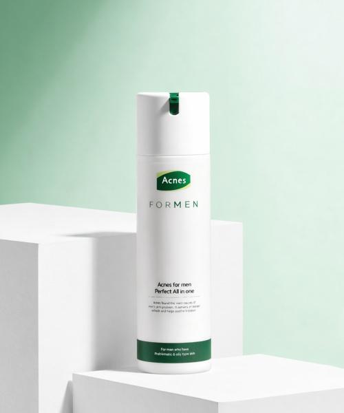 Acnes For Men Perfect All-in-One [Sebum/Dead Skin Care] 200ml NONE