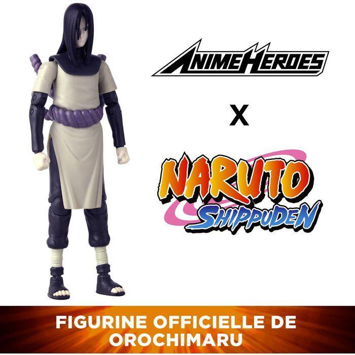 Naruto Shippuden Figurine - BANDAI - Anime Heroes - 36968 - Orochimaru - 17 Cm