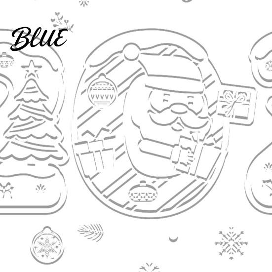 Christmas Decoration for Store 4PCS 2027 New Year Static Window Clings Nordic Snow Town Stickers Snowflake Stickers Reusable Glass Decals Shop Home