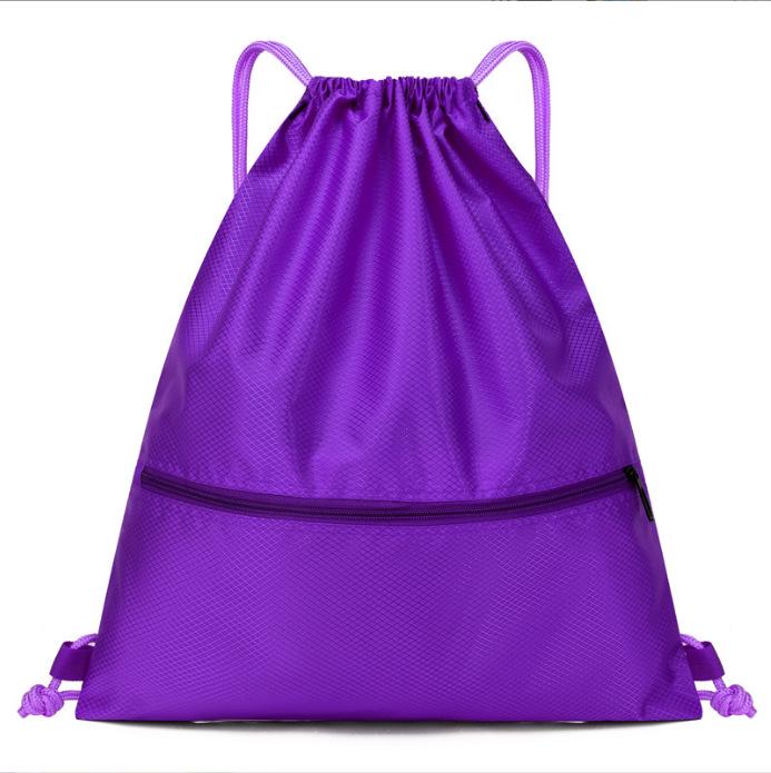 Portable Waterproof Foldable Sports Travel Drawstring Backpack for Men and Women