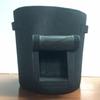 Flowerpot Fabric Grow Bags with Handles And Side Hook And Loop Opening Container Reinforced Stitching Air Circulation Flowerpot for Garden