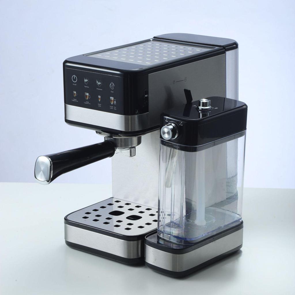 Multi-Functional Semi-Automatic Italian Coffee Machine with Milk Frother, 20 Bar Pressure, for Home Use