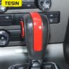 TESIN Car Gear Shift Head Decoration Cover Stickers for Ford Mustang 2010 2011 2012 2013 2014 Interior Mouldings Accessories