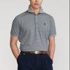 Polo Ralph Lauren Striped Slim Fit Polo Shirt Men Tops Gray MNPOKNI1N821354