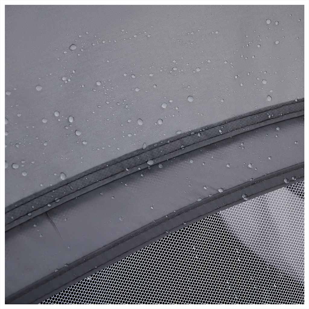 Beach Tent for 3 Persons Grey Quick Release Waterproof