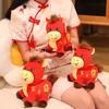 2026 Year of Horse Plush Doll Decoration Wealth Happiness Lucky Symbol Horse Doll Chinese