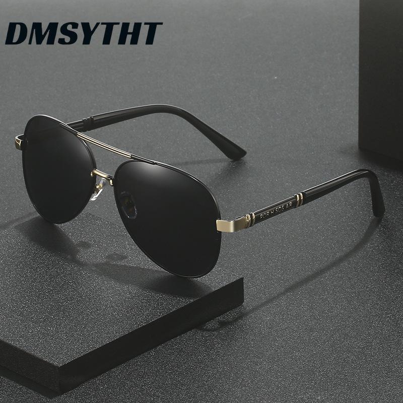 Non-polarized Fashion Retro Metal Frame Toad Looking Glass Men Women Sun Glasses Driving Fishing Men Sunglasses