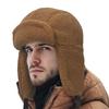 Clape Flight Pilot Cap with Ear Solid Cold Weather Russian Warm Cap, Flaps, Color, Protection, Winter, Outdoor, Skiing, Snowboarding, Commuting,