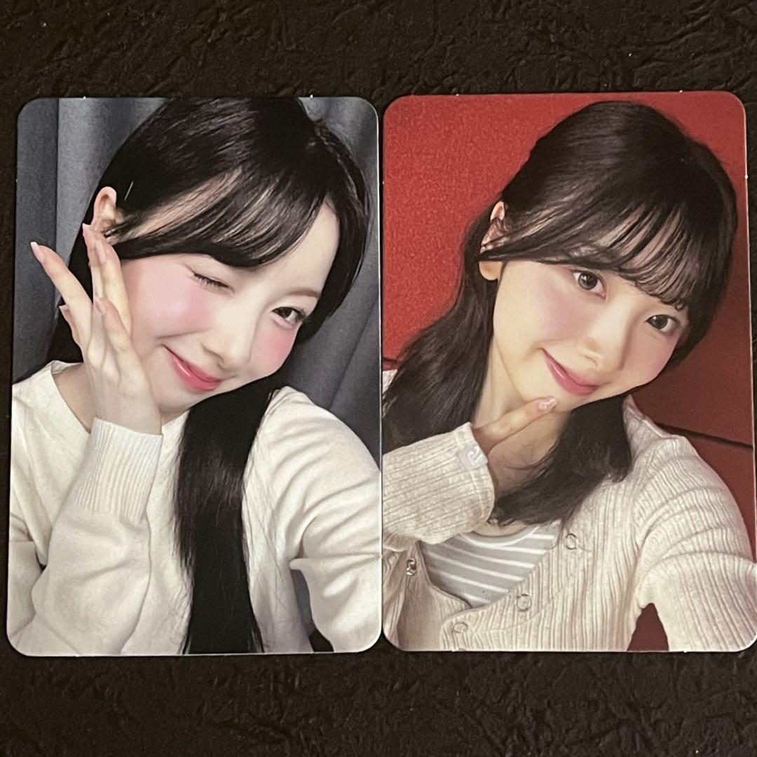 

[USED] NiziU LOVE LINE Korean Comeback Sanok Trading Card Miihi