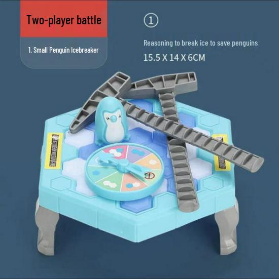 Спасение пингвинов: Настольная игра Ледокол - Образовательная настольная игра для развития концентрации у детей