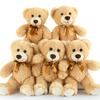 Cute Colorful Bow Tie Bear Doll Plush Toy Hug Bear Doll Stuffed Animals Children Birthday Gift Pillow Teddy Bear Home Decor