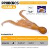 5pcs Floating Fishing Lures Squid Jig Soft Baits Silicone Artificial Baits Swimbaits Fishing Accessories