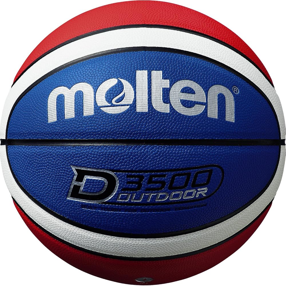 Molten D3500 Баскетбольный Мяч Синий Красный Белый Размер 7 29.5 Дюйма Официальный Игровой Мяч