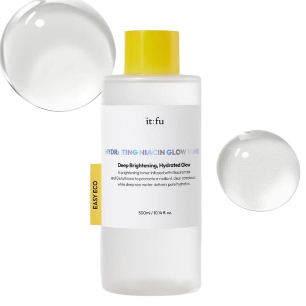 ITFU Niacinamide 10% Glow Toner Radiant & Translucent Skin Texture 300ml