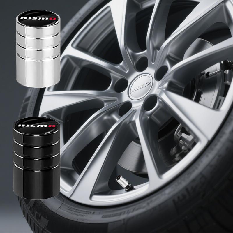 Car Wheel Tire Valve Caps Air Stem Covers Accessories For Nismo Nissans Tiida Teana Skyline Juke X-trail Almera Qashqai Goods