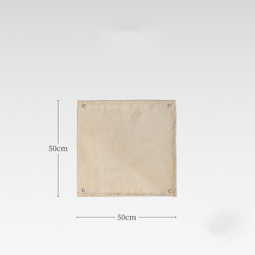 Outdoor Camping Fireproof Cloth Blanket Fiberglass Mat Picnic Barbecue Insulation Mat Flame Retardant High Temperature Fire Mat