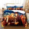 New Code Realize Guardian of Rebirth Bedding Set Cartoon Anime Three-piece Set Adult Kid Bedroom Duvetcover Sets 3D Kawaii