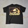 Stalker T-Shirt - Andrei Tarkovsky Kultfilm Tee Sowjetischer Sci-Fi Klassiker Tee