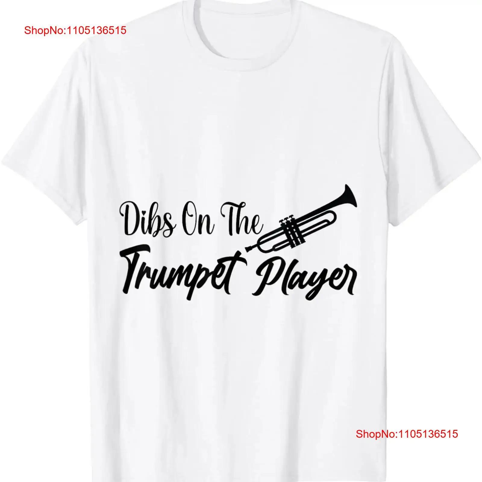 

Dibs On The Trumpet Player Funny Jazz Music Lover T Shirt vintage Washed Stylish Breathable Soft Versatile Casual fashion 5XL різнокольоровий