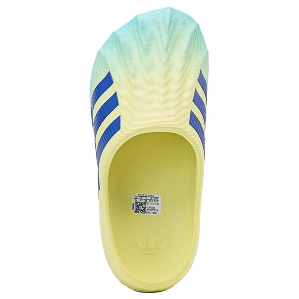 Adidas Originals Adifom Superstar Comfortable Anti-Wear Open-Toe Slippers Unisex Footwear Yellow Blue JP5685