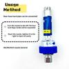 Grease Coupler Lock Clamp Type Grease Nozzle Hose Kit High-Pressure Grease Gun Coupling End Connector Lock on Tool Accessories
