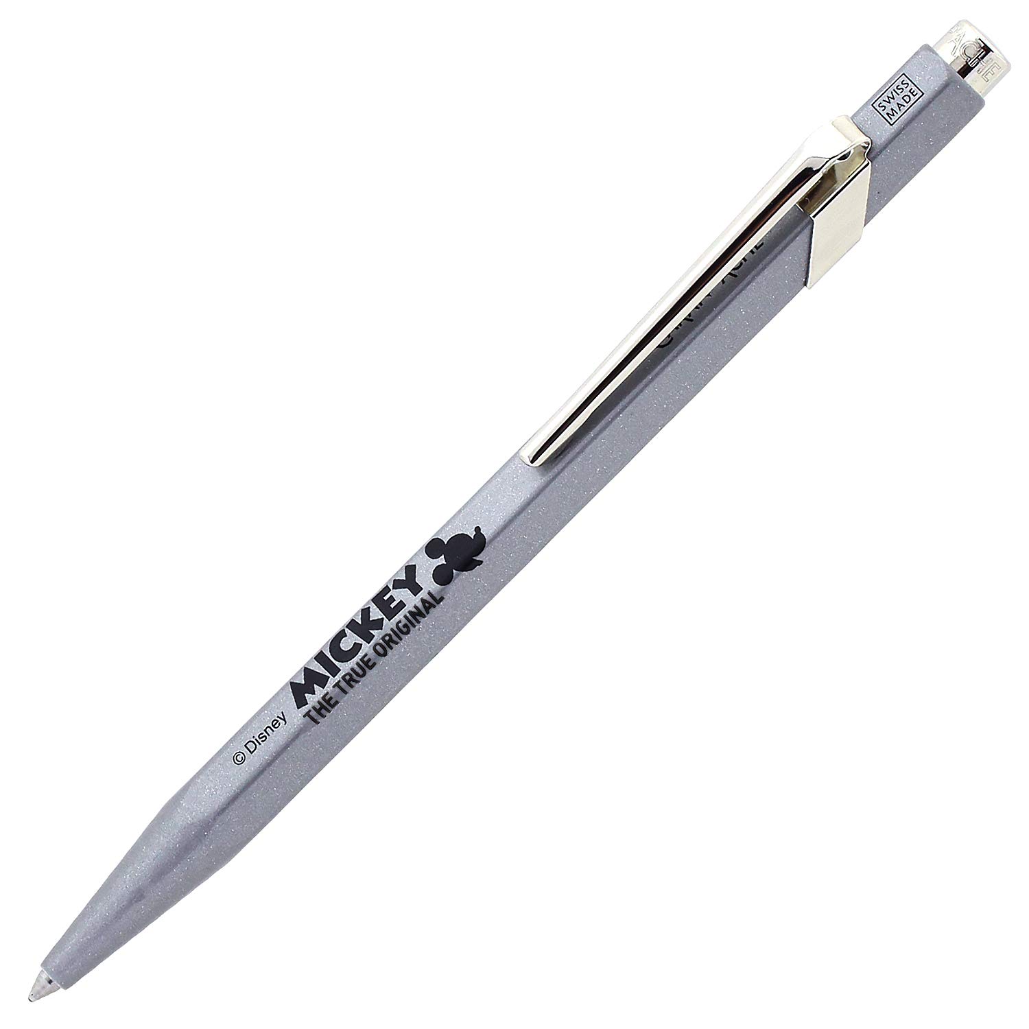 

Sunstar Stationery Disney Caran Ballpoint Pen 849 Mickey 90th Anniversary Gray S4643747 d Ache Oil-Based