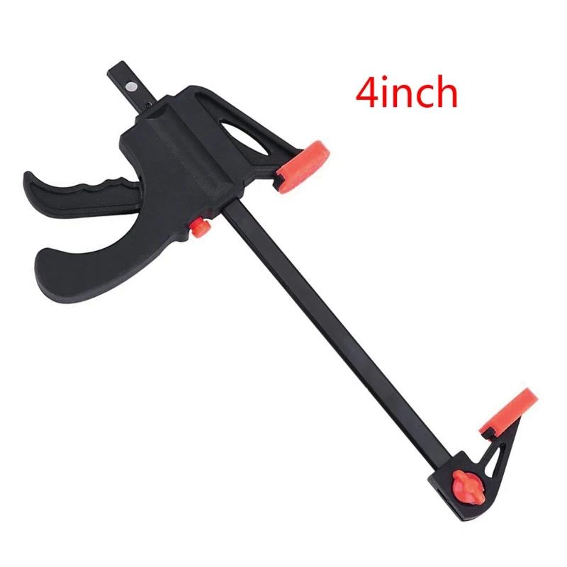 

Bar Clamps for Woodworking Quick Grip Clamps Trigger Clamp One Handed Ratchet Clamp Mini Small Bar Clamp for Craft 4 inches