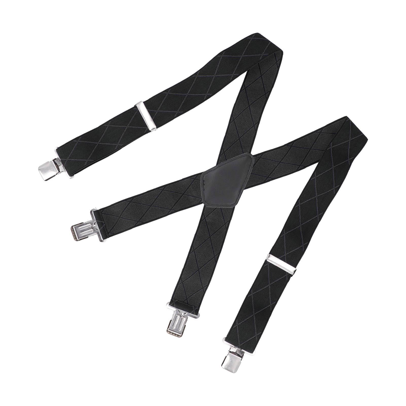 

Мужские подтяжки Удобные Прочные Стабильные Надежные Удобные Практичные Эластичные Гибкие Аксессуары для одеждыЧерный чёрный