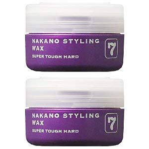 [Set of 2] Nakano Styling Wax 7 Super Tough Hard 90g