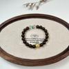 Sandalwood & Agarwood Beaded Bracelet with Pine & Crystal - Antique Chinese Medicine-inspired Soothing Playthings.