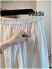 Women's Yellow Wide-Leg Cargo Pants - Summer 2026 Loose Slimming Straight-Leg Balloon Style