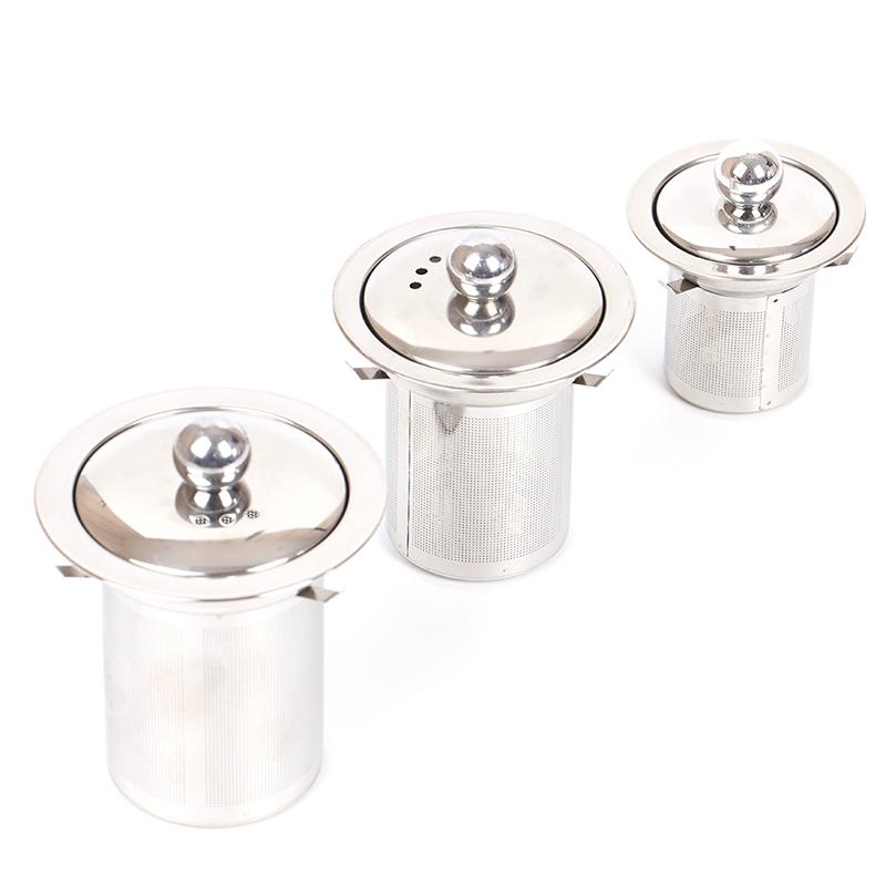 Wiederverwendbares Teesieb aus Edelstahl, Netz-Ei-Korb, Teesieb für lose Teeblätter