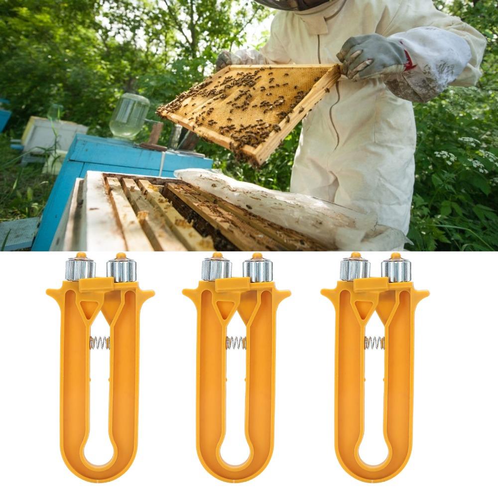 3Pcs Plastic Handles Beehive Frame Wire Crimper Beekeeping Crimping Tool Beehive Maintenance