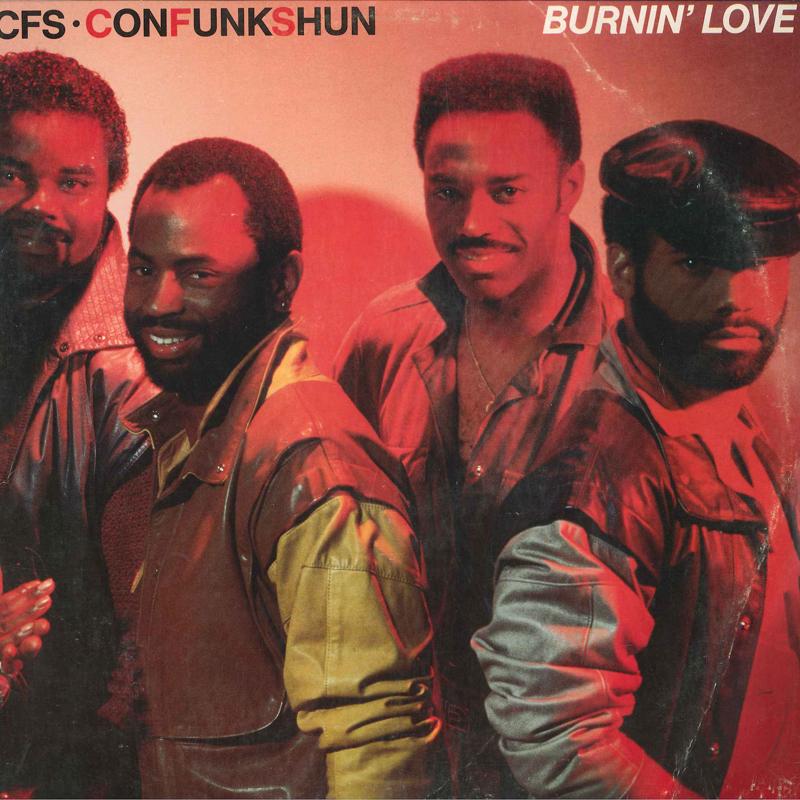 LP Record CONFUNKSHUN - Burnin' Love 884762 MERCURY 1986 US Soul/Funk Used