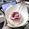 Valentine's Day Camellia Rose Bouquet DIY Kit - Perfect Birthday Gift for Girlfriend or Best Friend