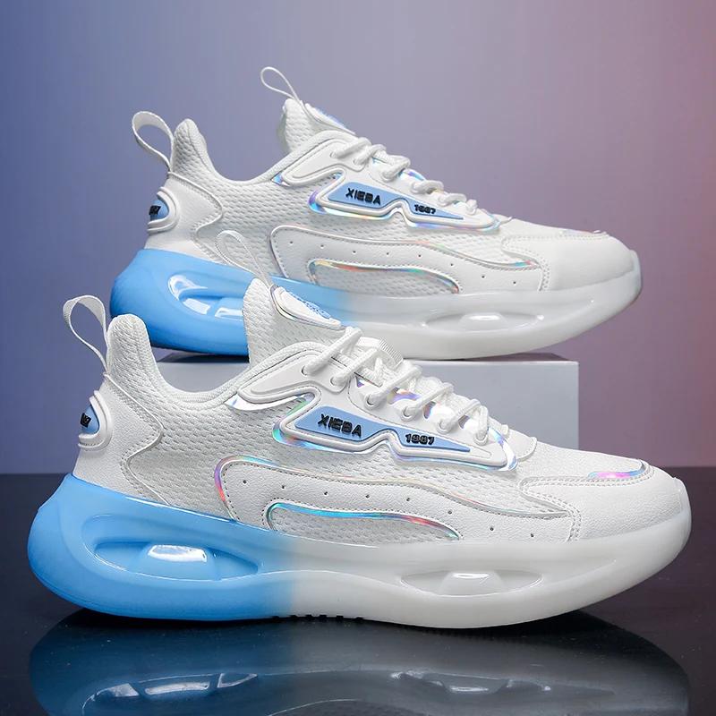 Fashion SYTK Men's Shoes Summer Mesh Breathable Non-slip Popcorn Sneakers Running Shoes Fo Women