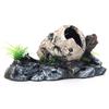 Aquarium Fish Tank Pirate Skull Skeleton Ornament Resin Landscaping Decor
