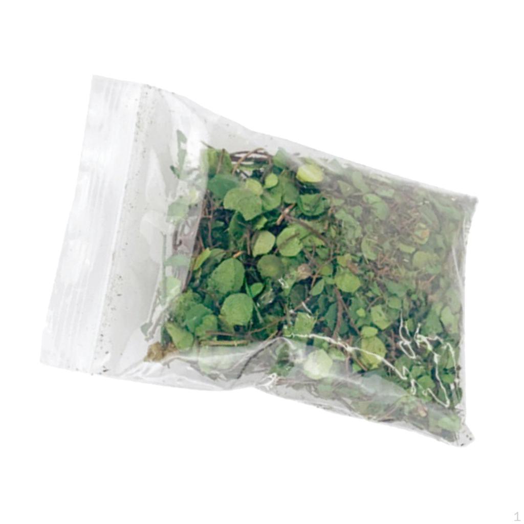 Micro Landscape Leaves, Diorama Resin Models Scenery for Model Railroad Fairy Bonsai